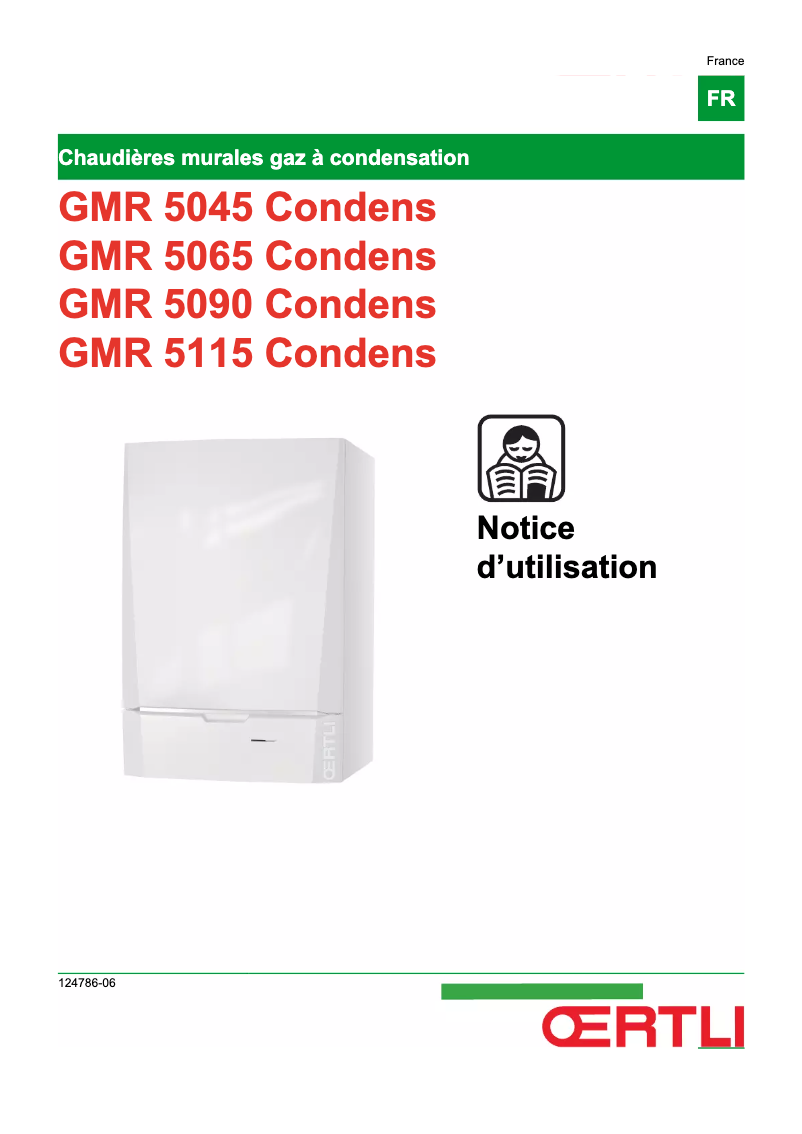 Página 1 del manual Manual de usuario Oertli GMR 5065 Condens