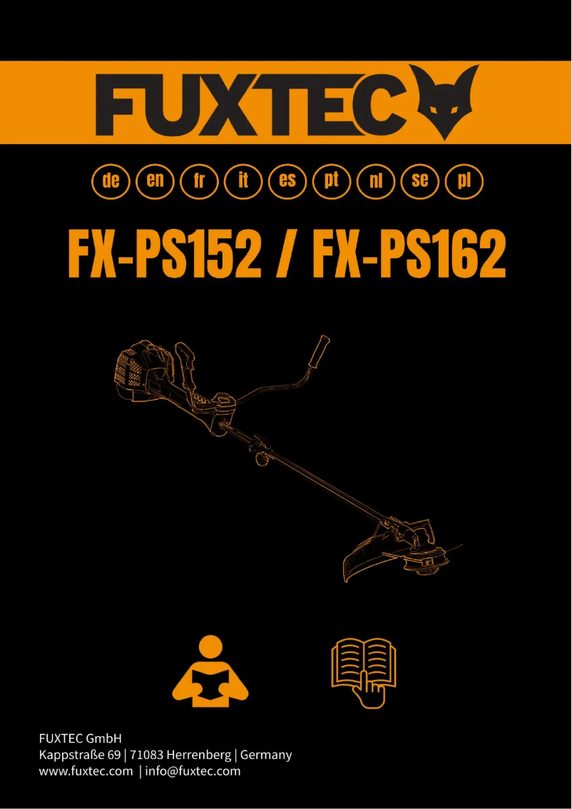 Image de la première page du manuel de l'appareil FX-PS162