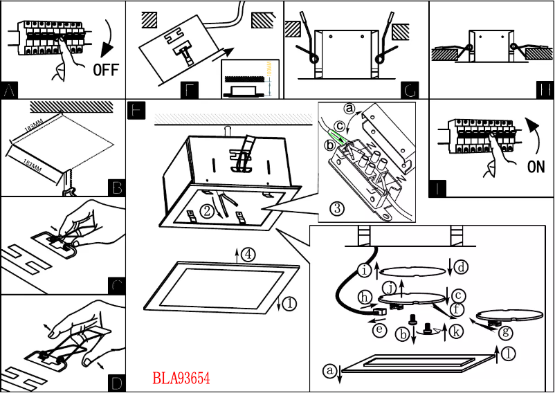Page 1 de la notice Manuel utilisateur Eglo Led Glenn