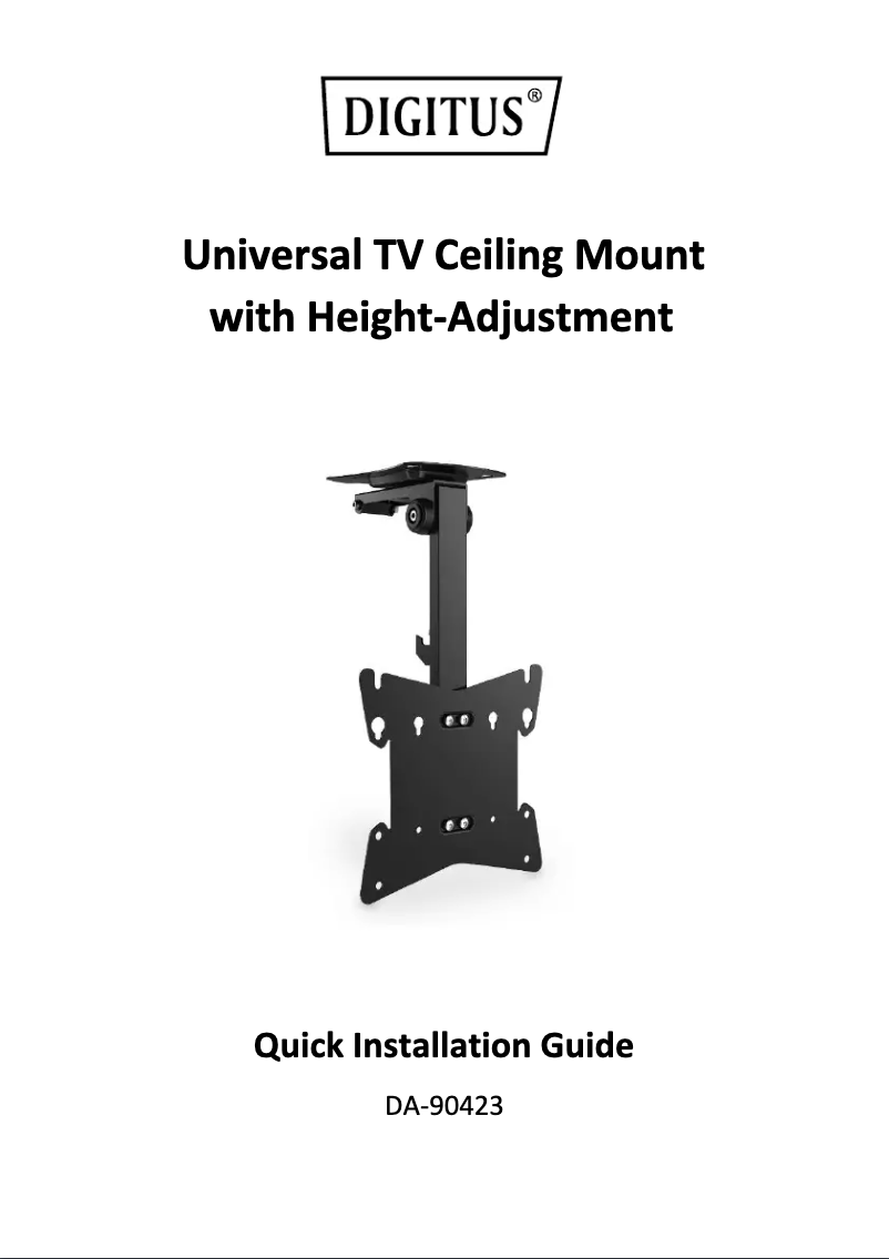Página 1 del manual Manual de usuario Digitus DA-90423