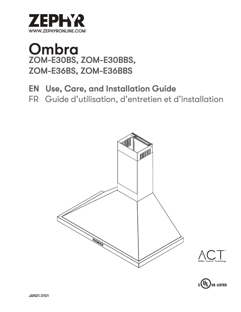 Image de la première page du manuel de l'appareil ZOM-E30BBS