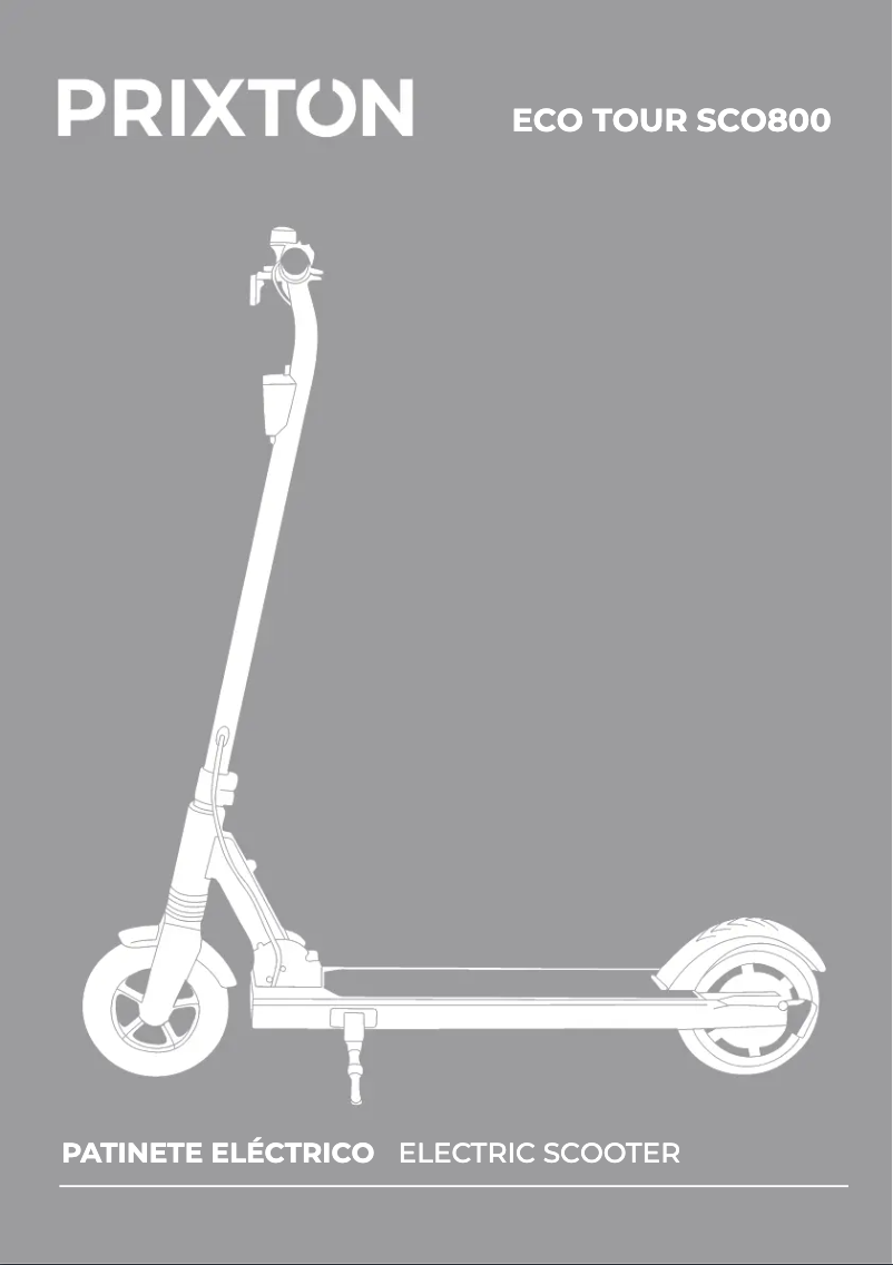 Page 1 de la notice Manuel utilisateur Prixton Eco Tour SCO800