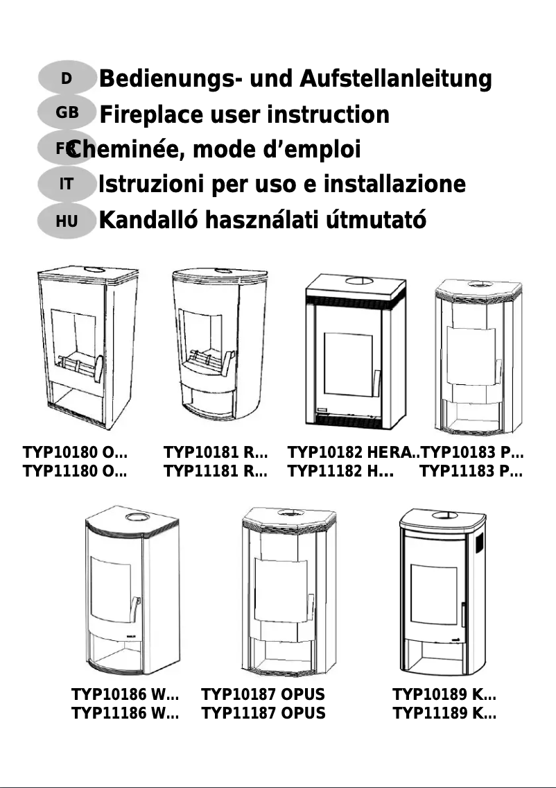 Page 1 de la notice Manuel utilisateur Wamsler Orpheus OF-W