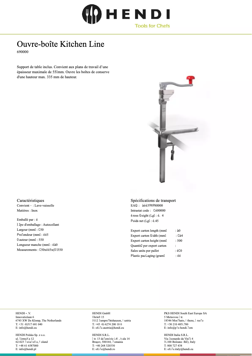 Image de la première page du manuel de l'appareil 690000