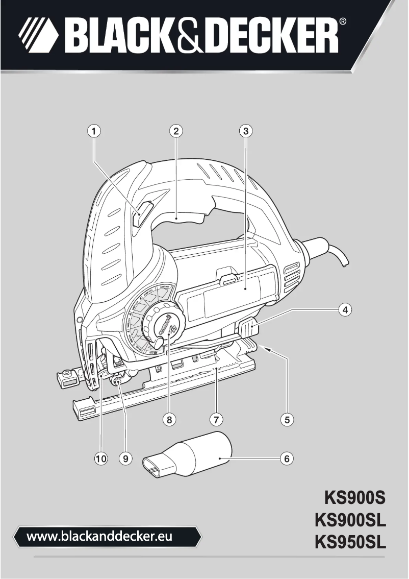 Image de la première page du manuel de l'appareil KS950S