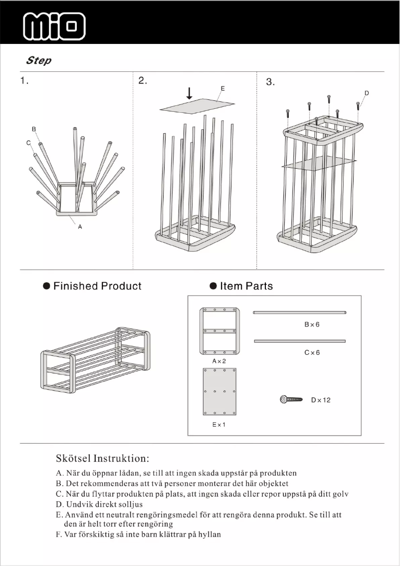 Image de la première page du manuel de l'appareil Branäs