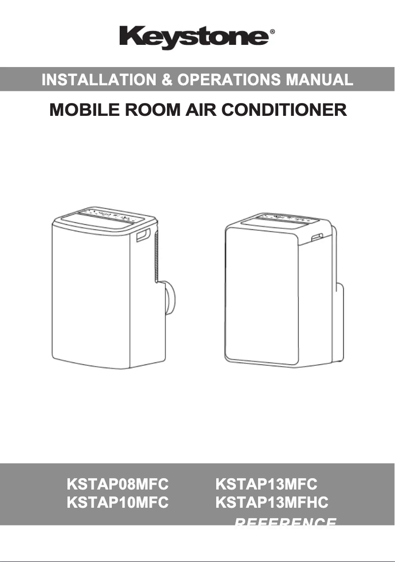 Page n°1 - Manuel utilisateur Keystone KSTAP13MFHC