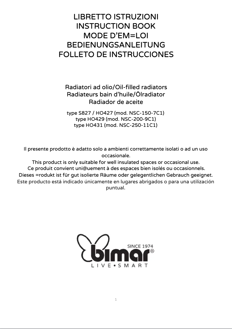 Image de la première page du manuel de l'appareil S827