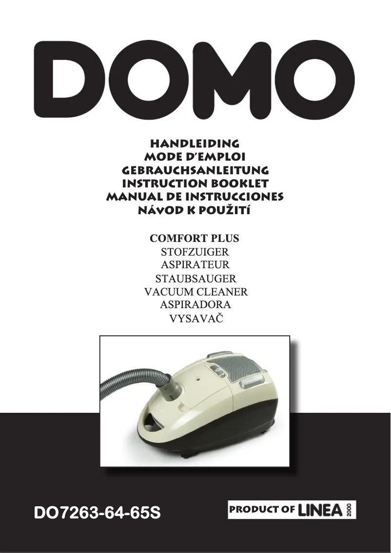 Page 1 de la notice Manuel utilisateur Domo DO7265S