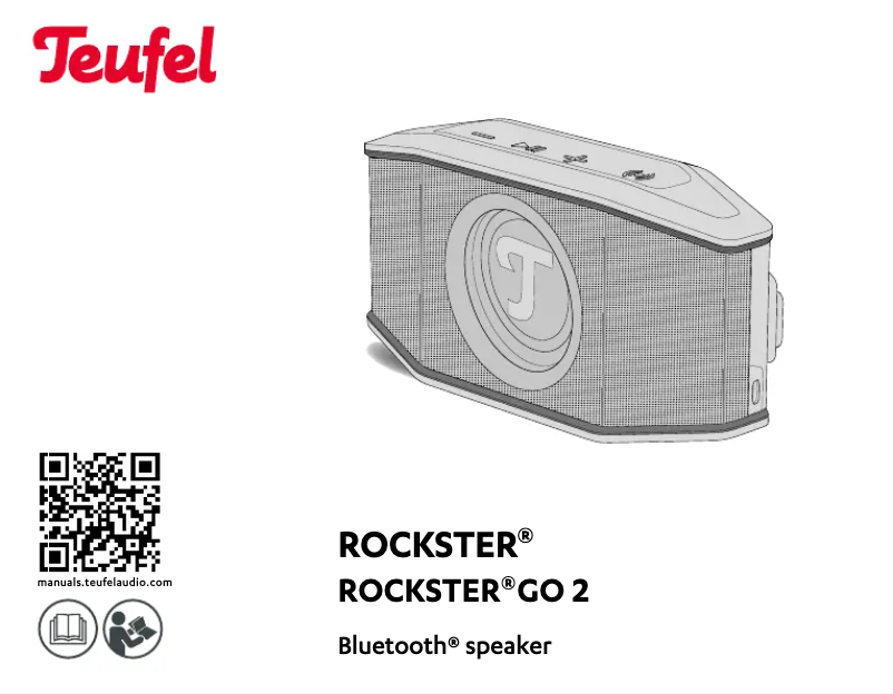 Page 1 de la notice Guide de démarrage rapide Teufel Rockster GO 2