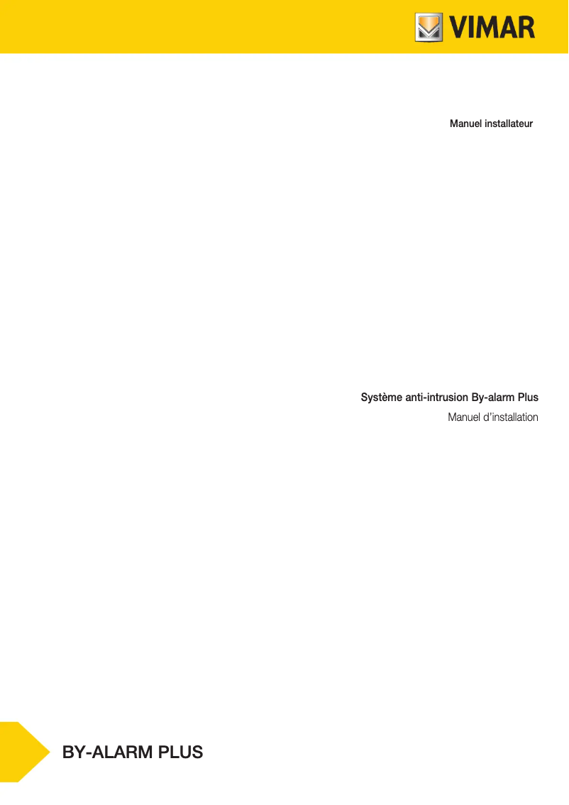 Page n°1 - Manuel utilisateur Vimar 03801