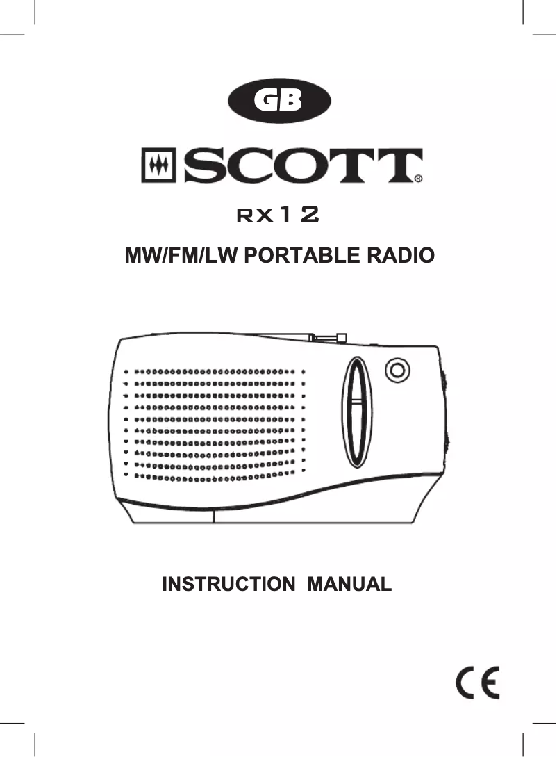 Image de la première page du manuel de l'appareil Xanab