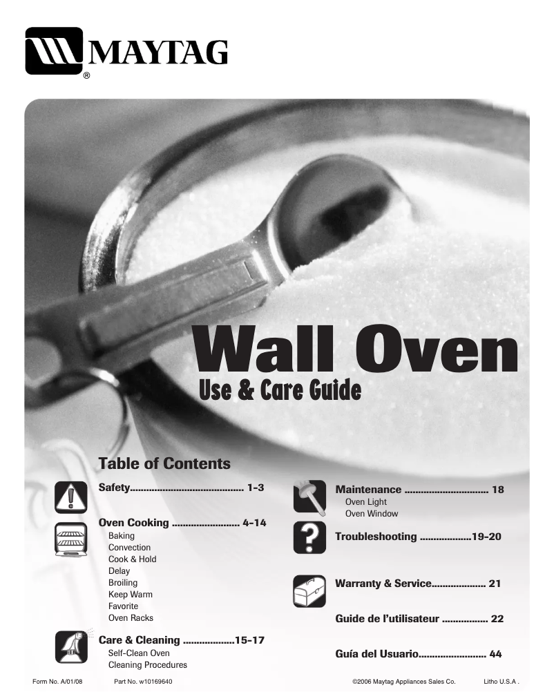 Page 1 de la notice Manuel utilisateur Maytag MEW6630DDB