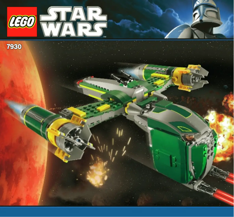 Page 1 de la notice Manuel utilisateur Lego Bounty Hunter (TM) Assault Gunship
