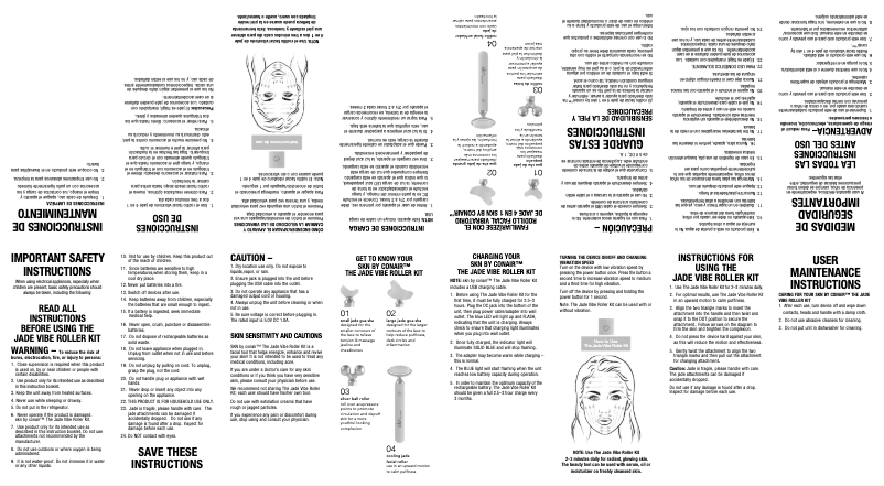 Page 1 de la notice Manuel utilisateur Conair FR02