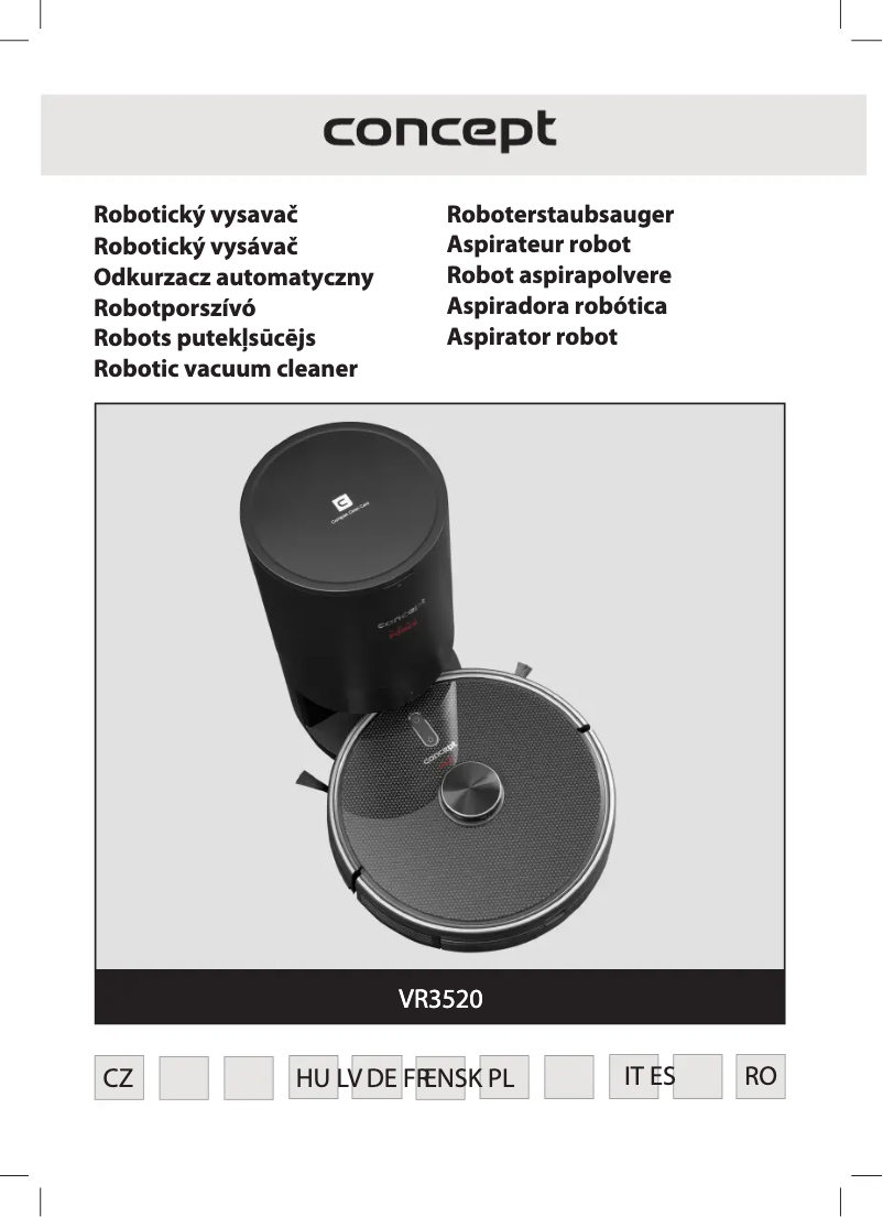 Page 1 de la notice Manuel utilisateur Concept Real Force VR3520
