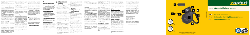 Page 1 de la notice Manuel utilisateur Zoofari AK-1322