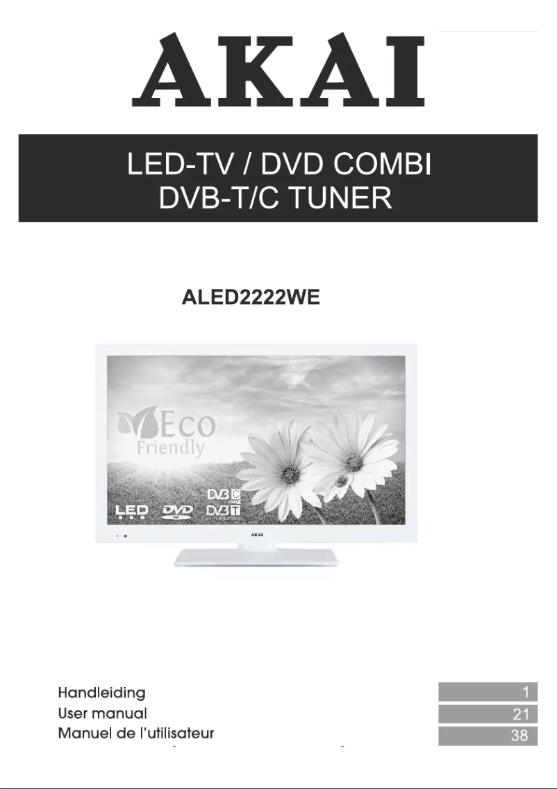 Imagen de la primera página del manual del dispositivo ALED2222WE
