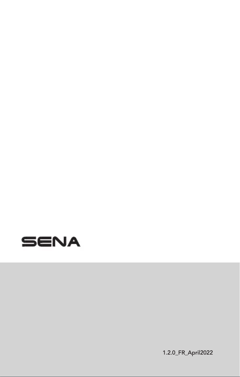 Page n°1 - Manuel utilisateur Sena Outrush