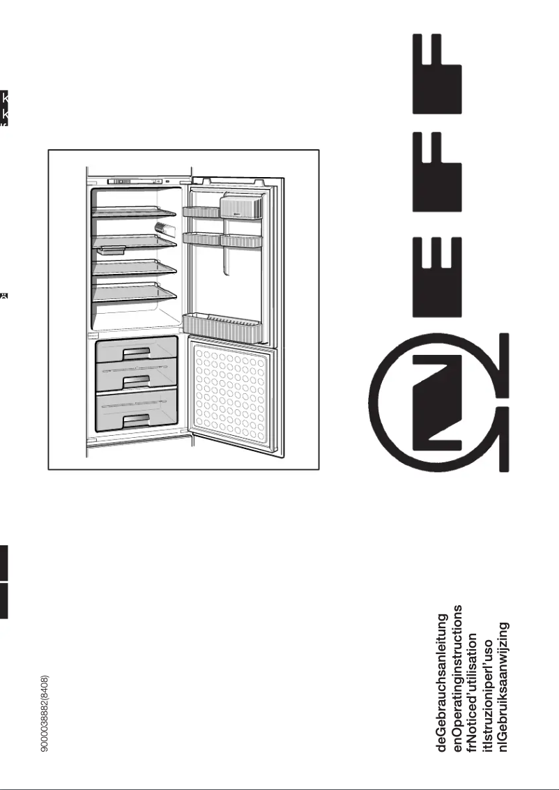 Page n°1 - Manuel utilisateur Neff KN 435 K 5724 X5