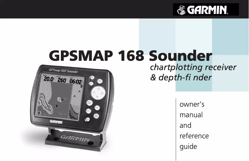 Page n°1 - Manuel utilisateur Garmin GPSMAP 168
