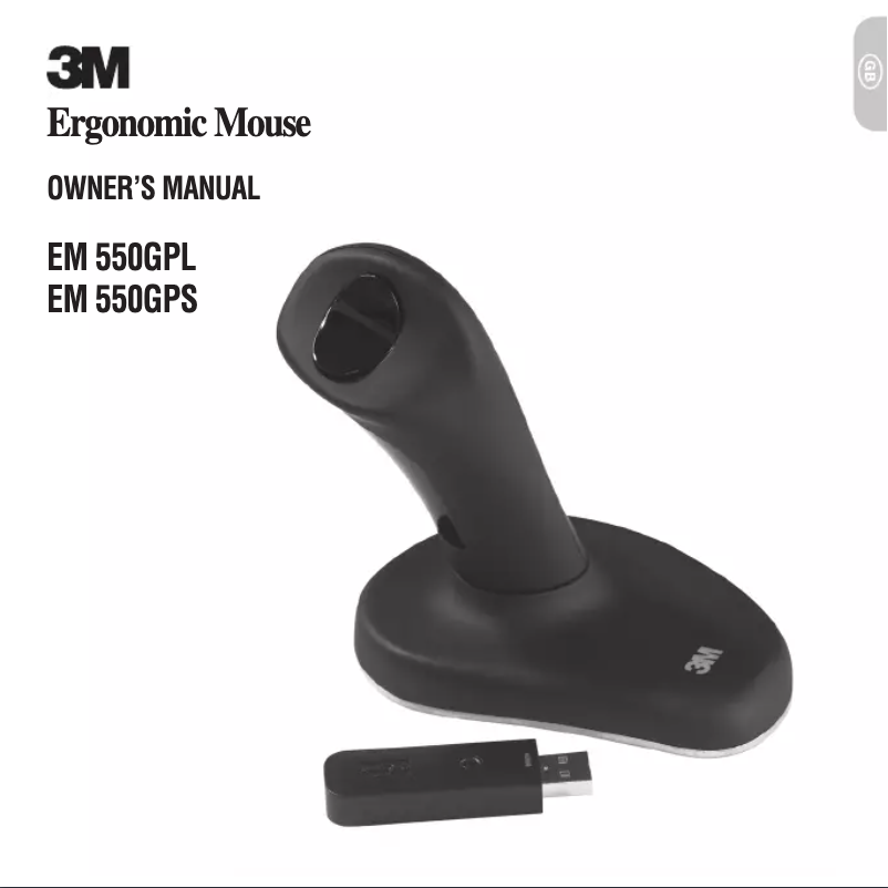 Image de la première page du manuel de l'appareil Ergonomic EM550GPS