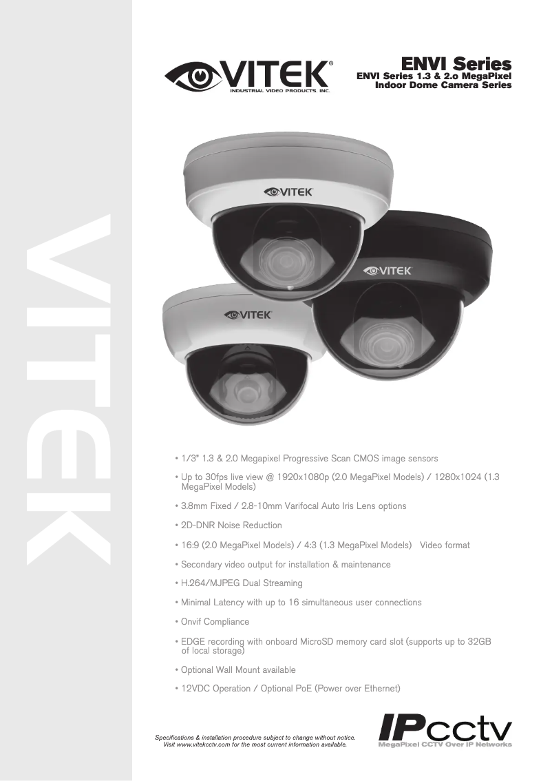 Image de la première page du manuel de l'appareil VTD-20VN