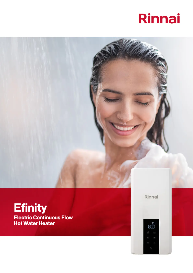 Page n°1 - Brochure Rinnai ECF29i60