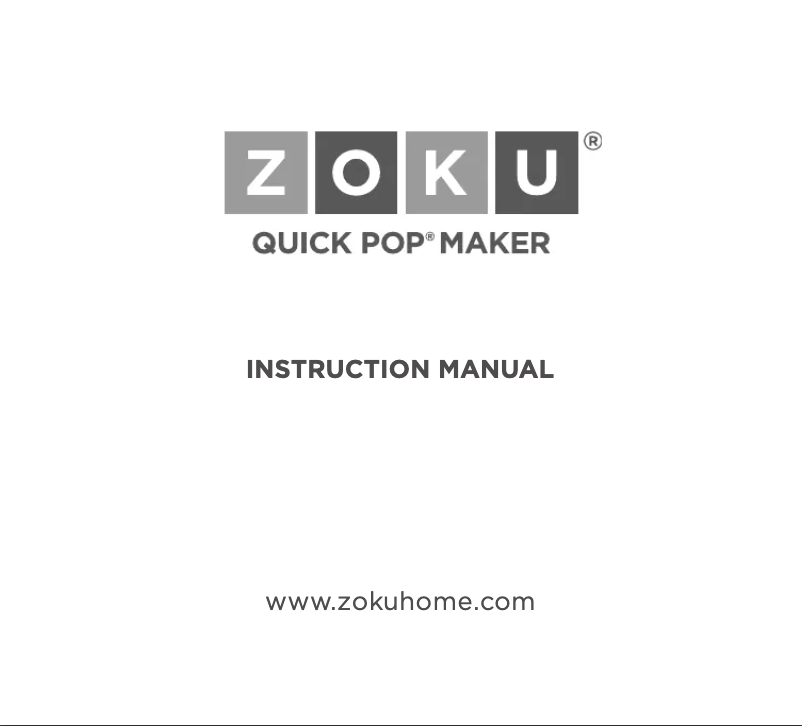 Page 1 de la notice Manuel utilisateur Zoku ZK110