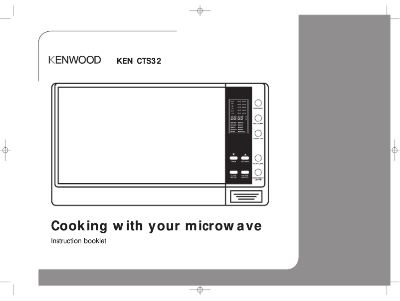 Page n°1 - Manuel utilisateur Kenwood CTS32