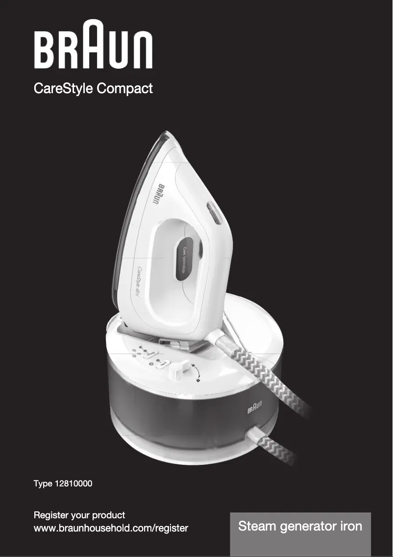 Page 1 de la notice Manuel utilisateur Braun CareStyle Compact IS 2044