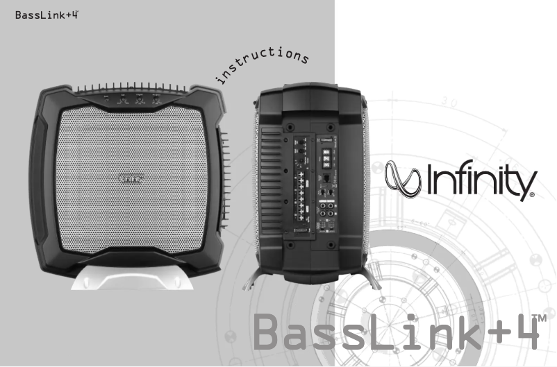 Image de la première page du manuel de l'appareil BassLink+4