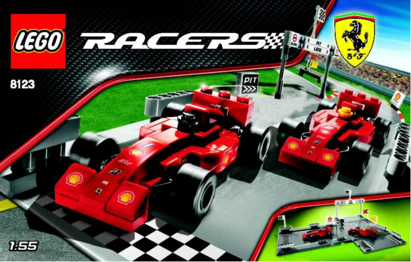 Page n°1 - Manuel utilisateur Lego Ferrari F1 Racers