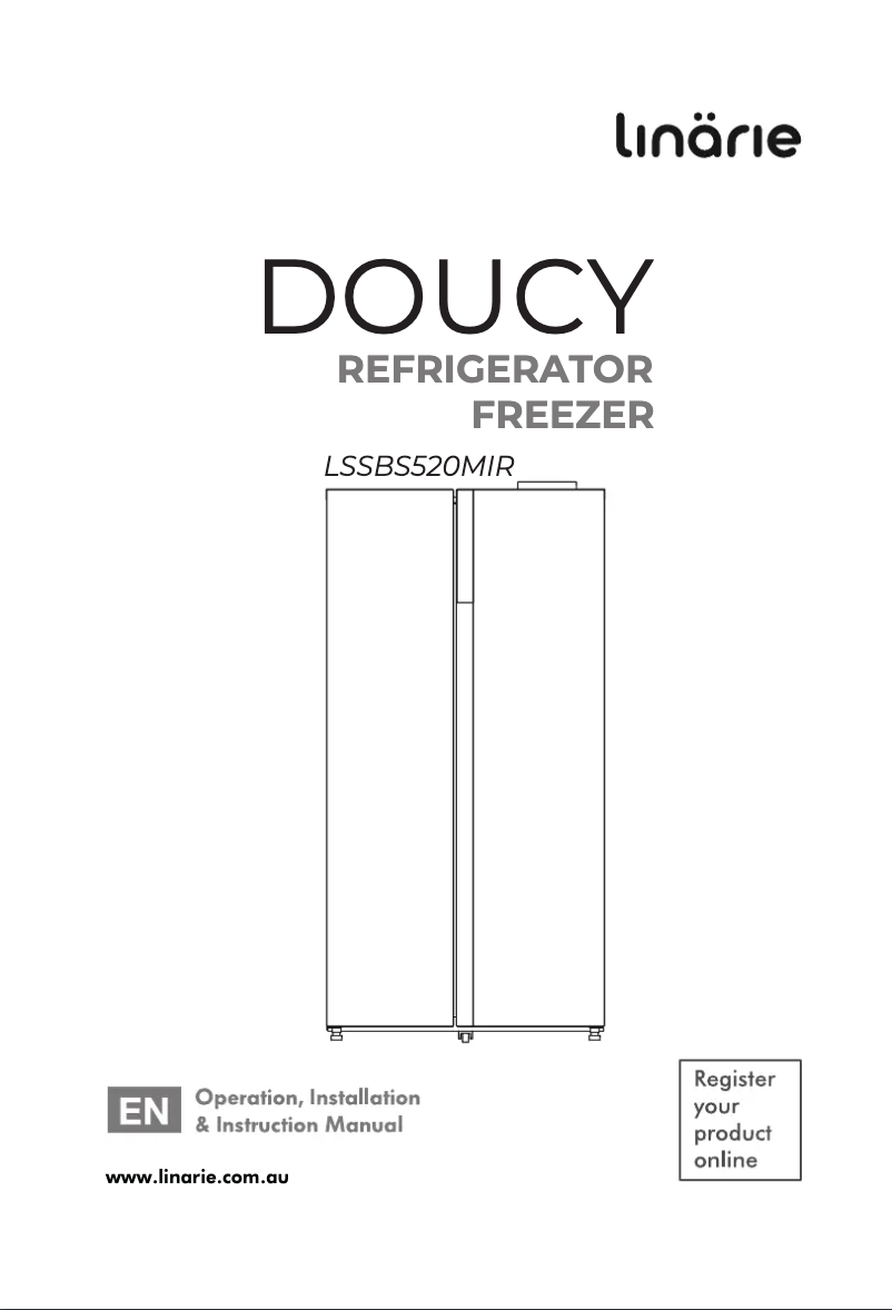 Página 1 del manual Manual de usuario Linarie Doucy LSSBS520MIR