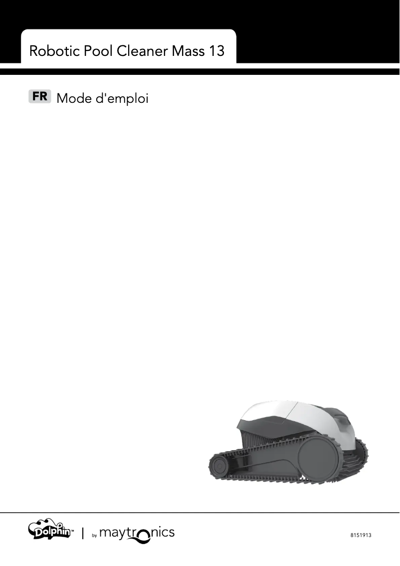 Página 1 del manual Manual de usuario Maytronics Dolphin E10