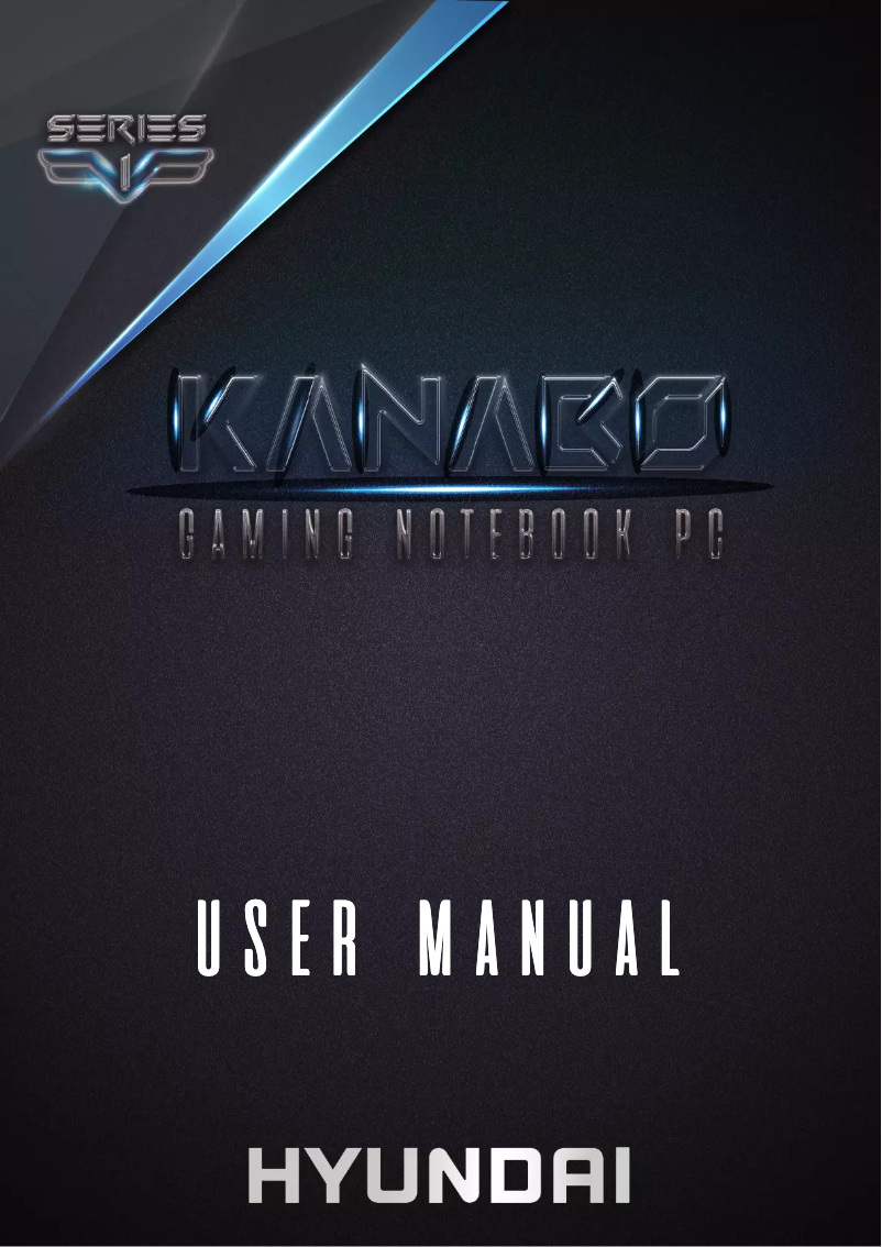 Page 1 de la notice Manuel utilisateur Hyundai Kanabo HG156616E