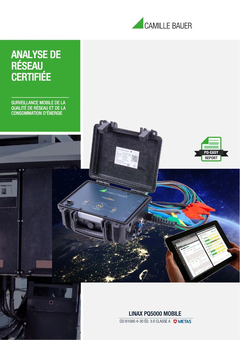 Image de la première page du manuel de l'appareil LINAX PQ5000-Mobile