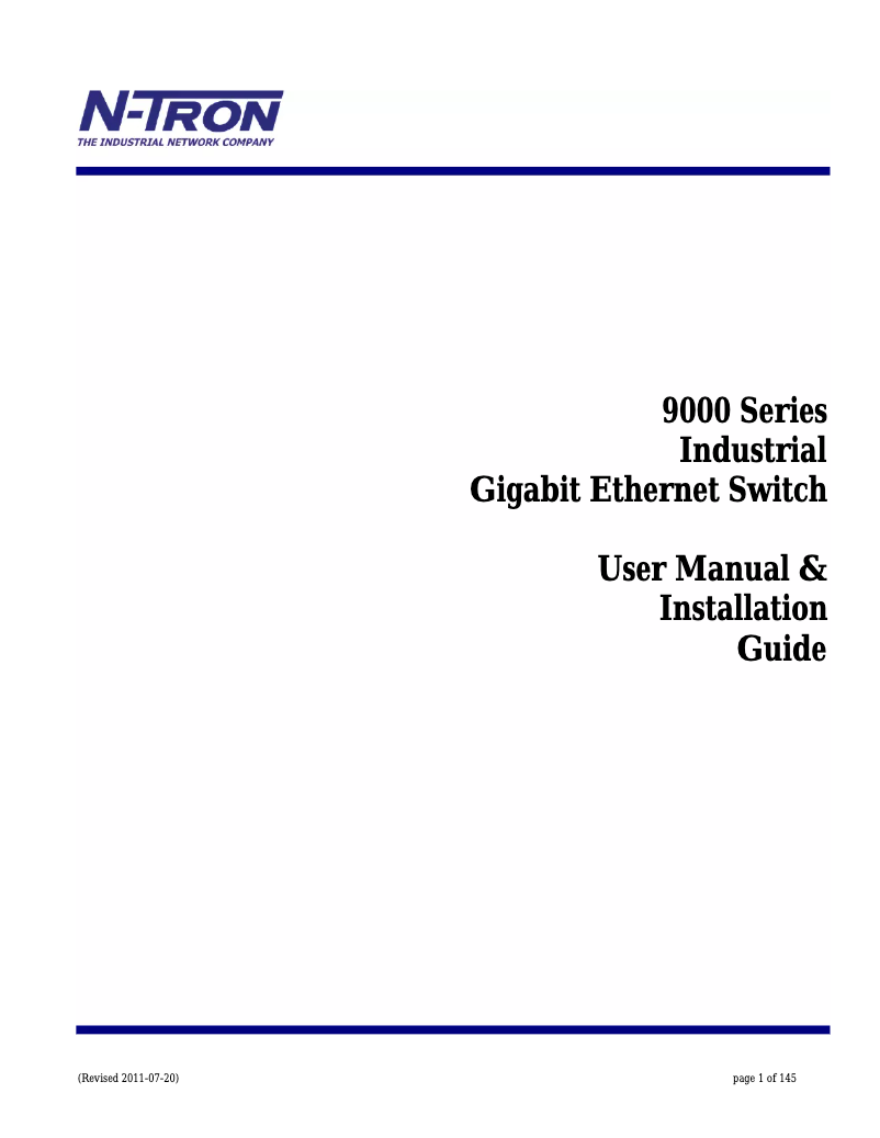 Image de la première page du manuel de l'appareil 9002FXE-SC-15