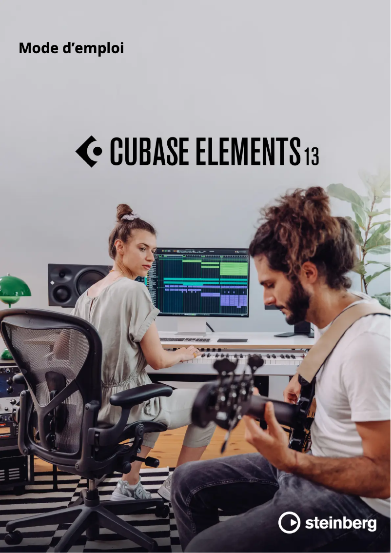 Image de la première page du manuel de l'appareil Cubase Elements 13
