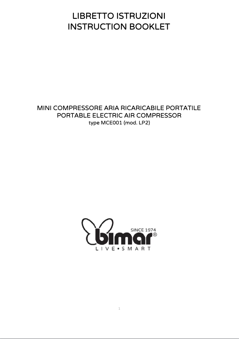 Image de la première page du manuel de l'appareil MCE001