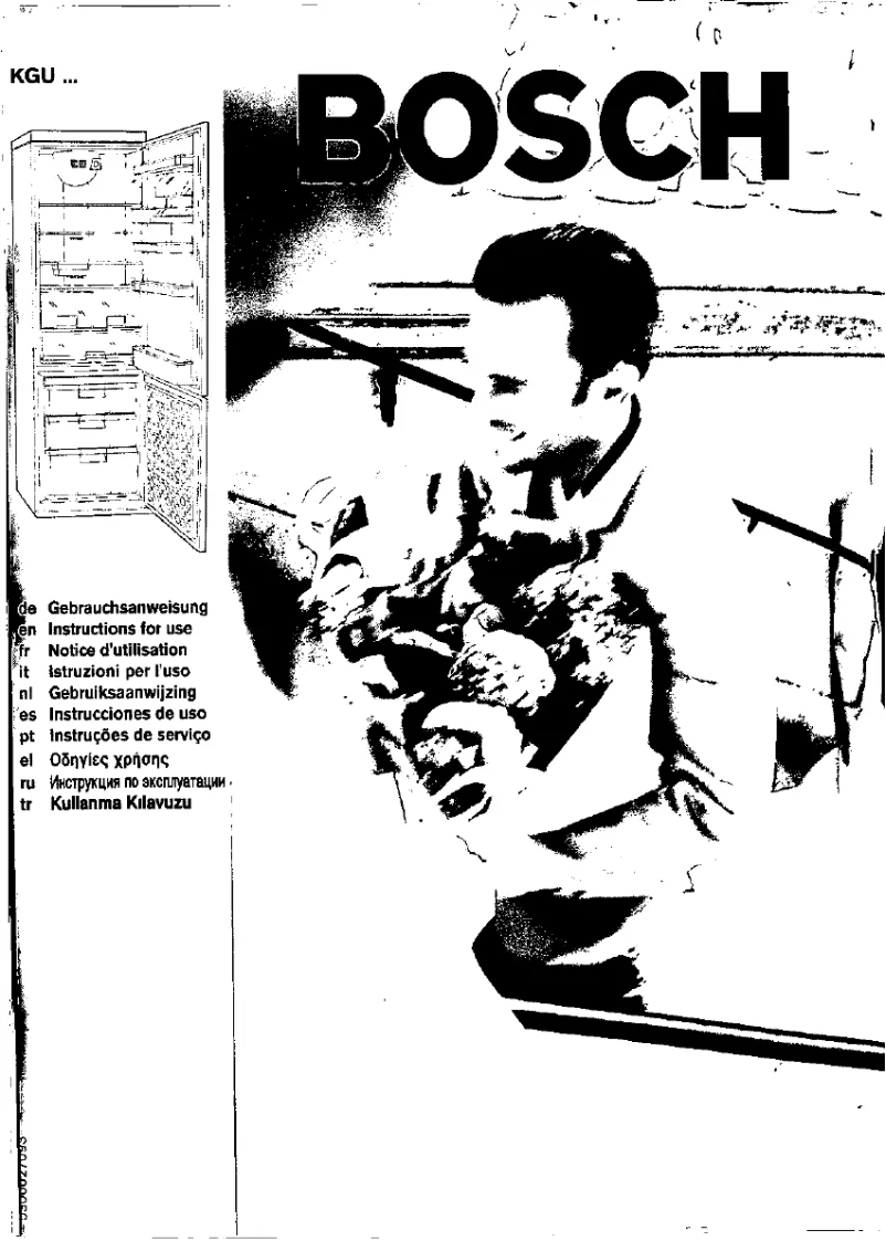 Image de la première page du manuel de l'appareil KGU3420IE