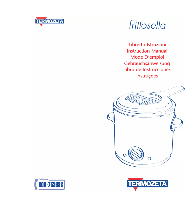 Page n°1 - Manuel utilisateur Termozeta Frittosella