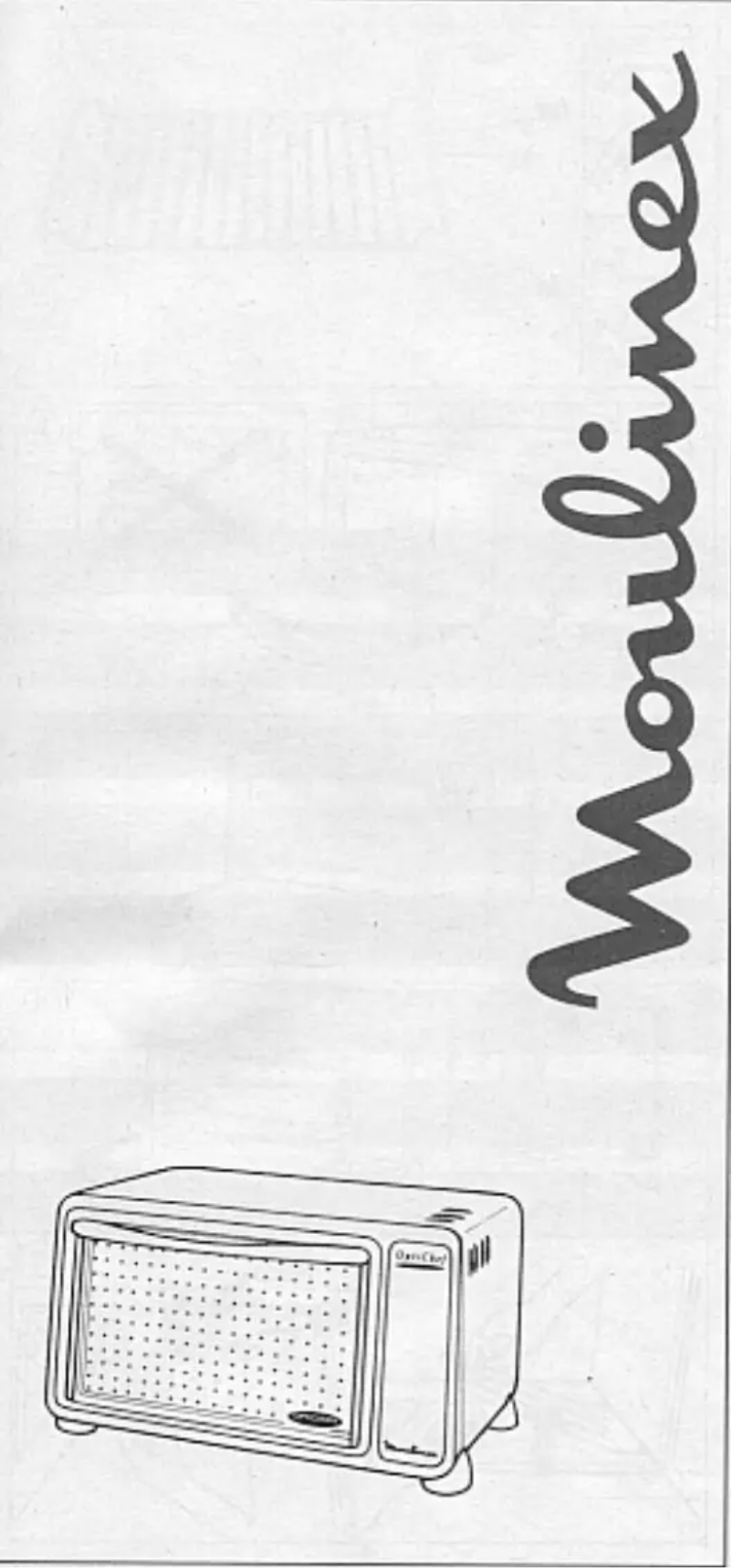 Page n°1 - Manuel utilisateur Moulinex Optichef A BH3