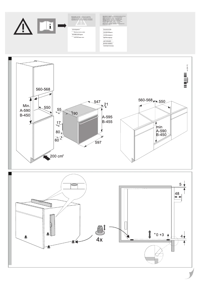 Image de la première page du manuel de l'appareil OCS8478G