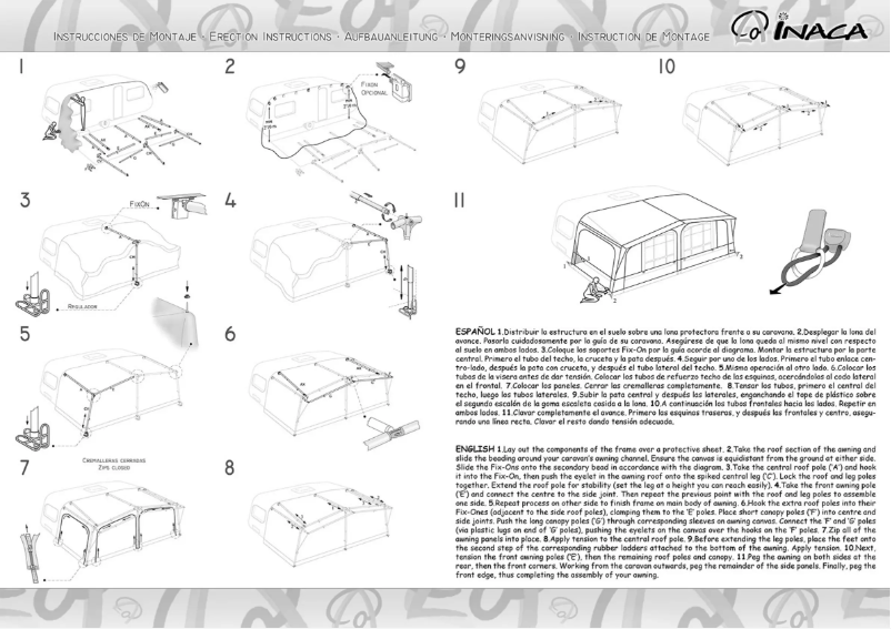 Image de la première page du manuel de l'appareil Fjord 300