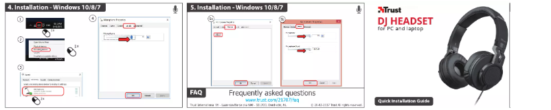 Page n°1 - Manuel utilisateur Trust DJ-350