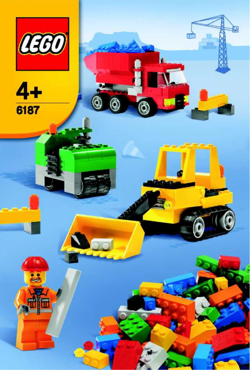 Page n°1 - Manuel utilisateur Lego ® Road Construction Set
