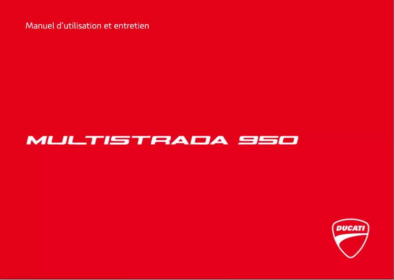 Página 1 del manual Manual de usuario Ducati Multistrada 950 (2020)