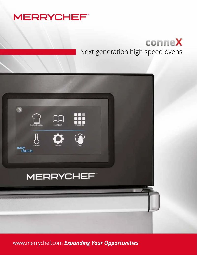 Page 1 de la notice Brochure Merrychef ConneX 12