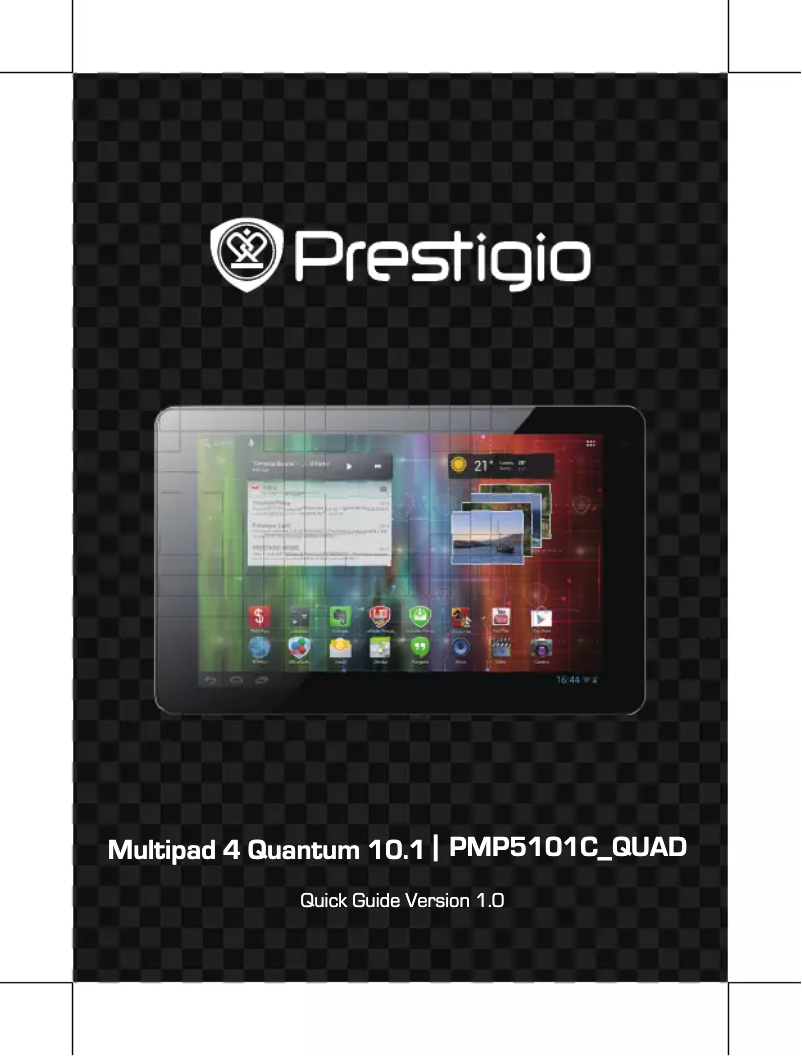 Image de la première page du manuel de l'appareil MultiPad 4 Quantum 10.1